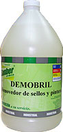 Demobril - Chemical product to remove a wide range of stamp pellicles and paintings.