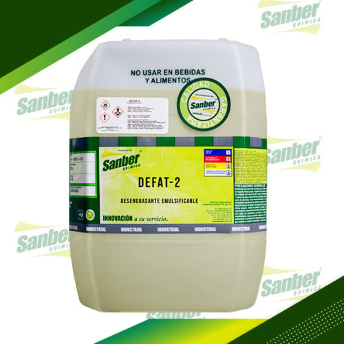 Sanber DEFAT-2 | Desengrasante emulsificable