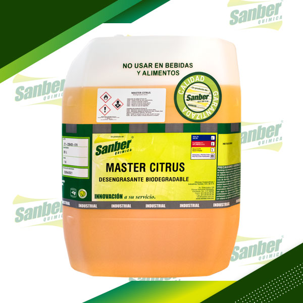 Sanber MASTER CITRUS | Desengrasante biodegradable