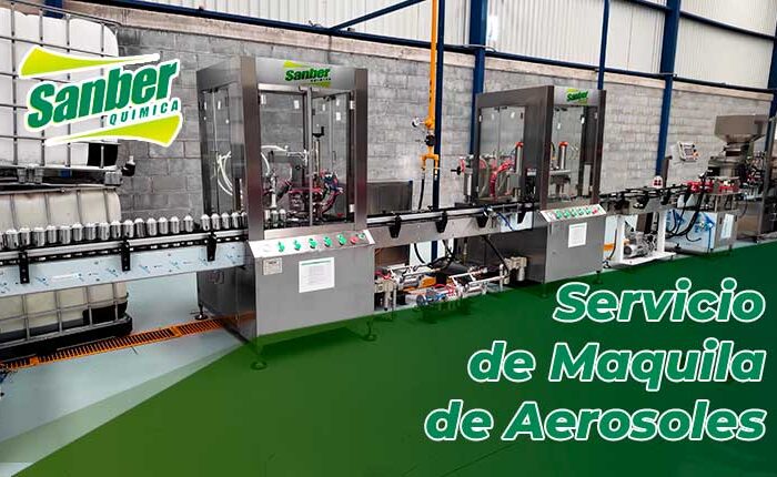 Fabrica de aerosoles línea de producción